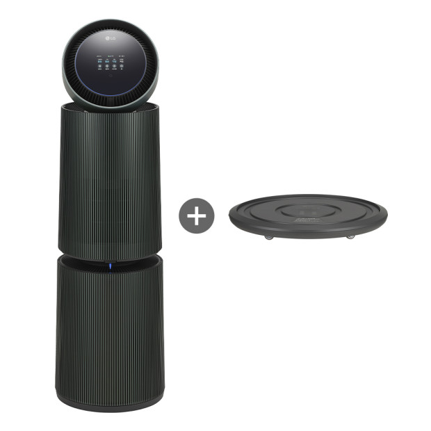 LG 퓨리케어 AI 오브제컬렉션 360˚ 공기청정기 M7 + 무빙휠 세트